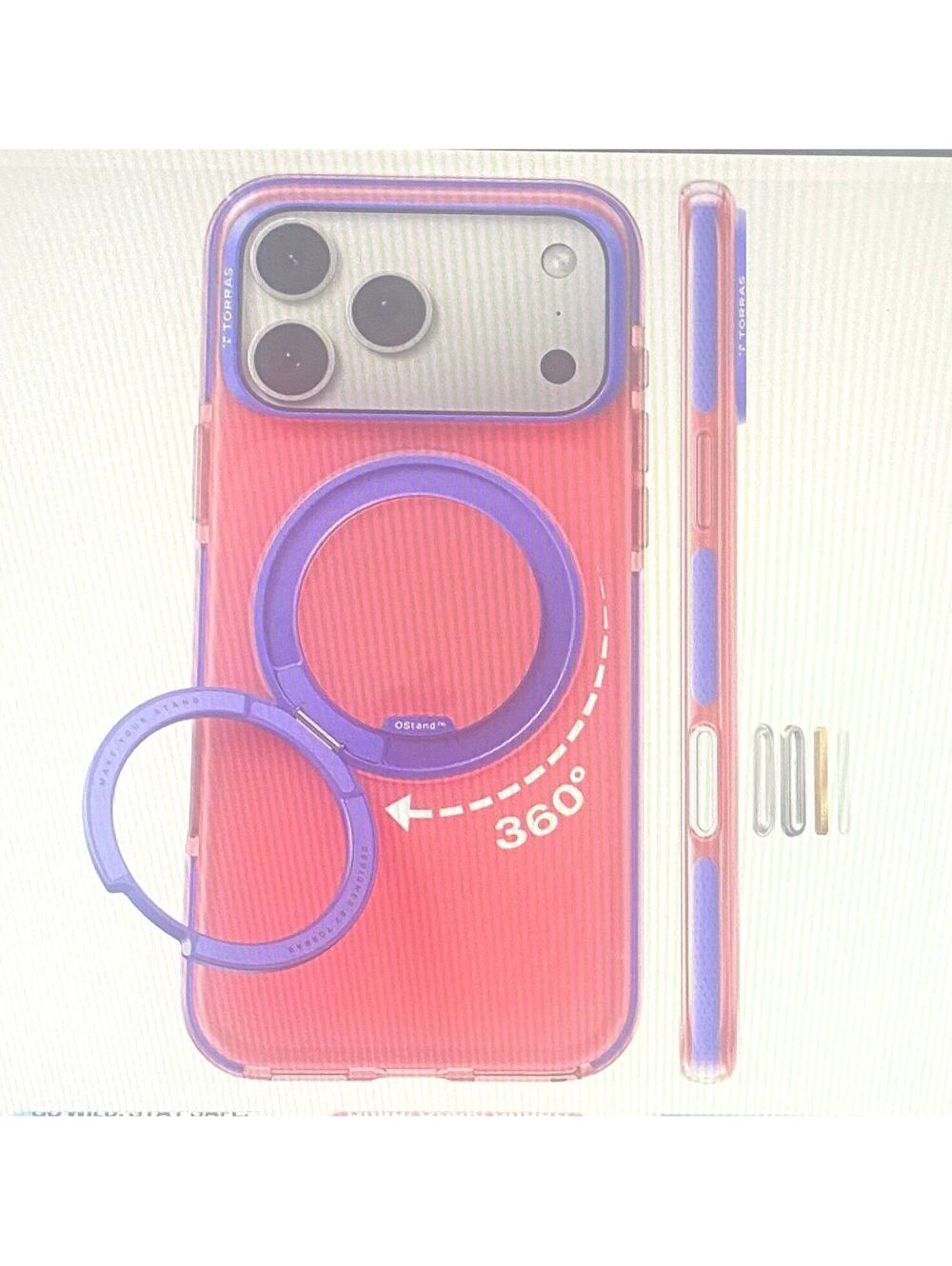 TORRAS Case for iPhone 17 Pro Blush Pink
